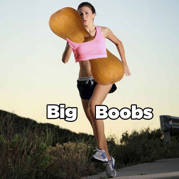 Running, It's A Real Pain In The Boobs!!