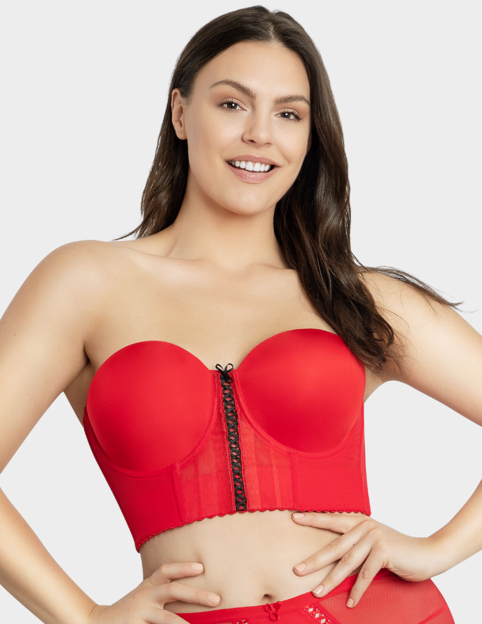 Parfait Shea Longline Strapless Bustier Bra (P60671)