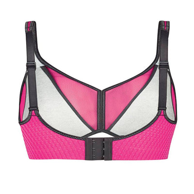 Anita 5544 Pink Anthracite Air Control Padded Maximum Support cutout back