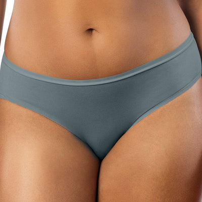 Parfait PP504 Charcoal Cozy Hipster Panty zoom front view