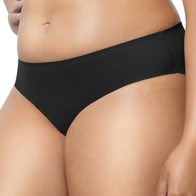 Parfait PP505 Black Bonded Smooth Hipster Panty side view