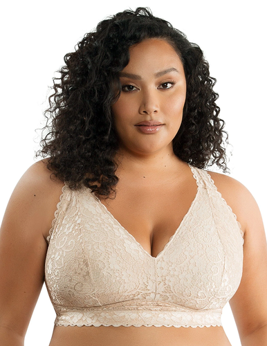 Parfait P5482 Adriana Bare Wirefree Lace Bralette front view