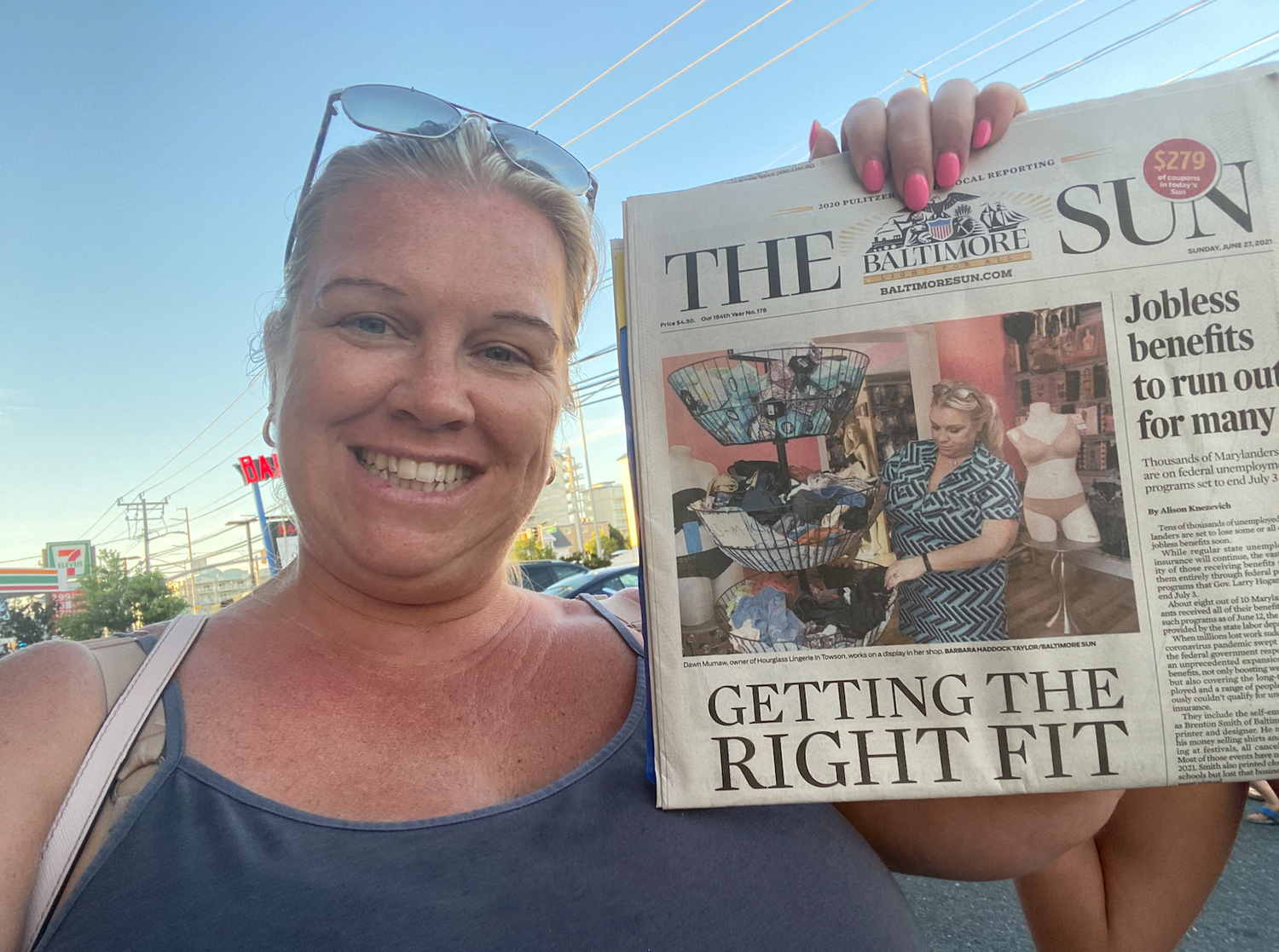 Check Us Out in The Baltimore Sun!