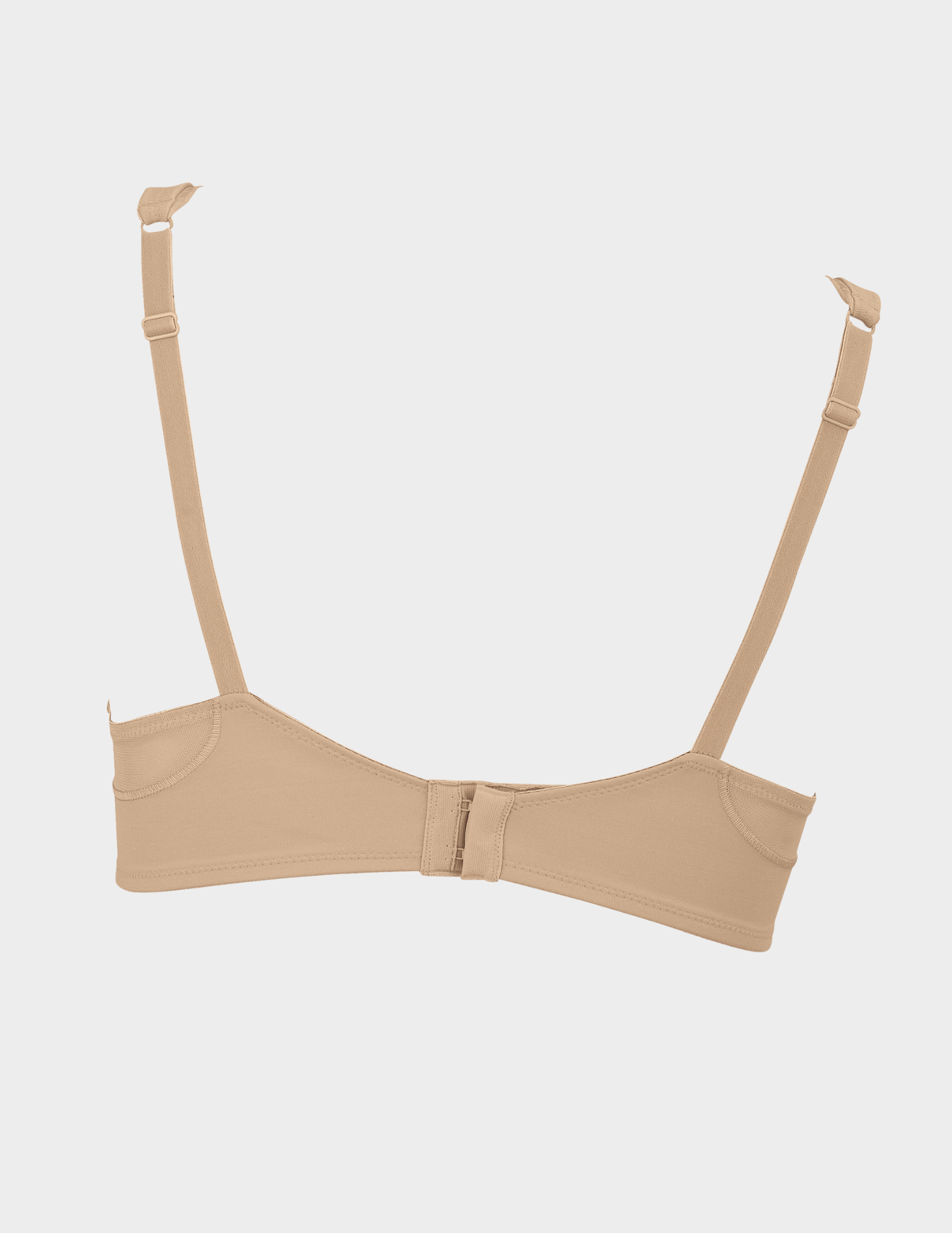 Back view of Anita Twin Firm bra in color Deep Sand