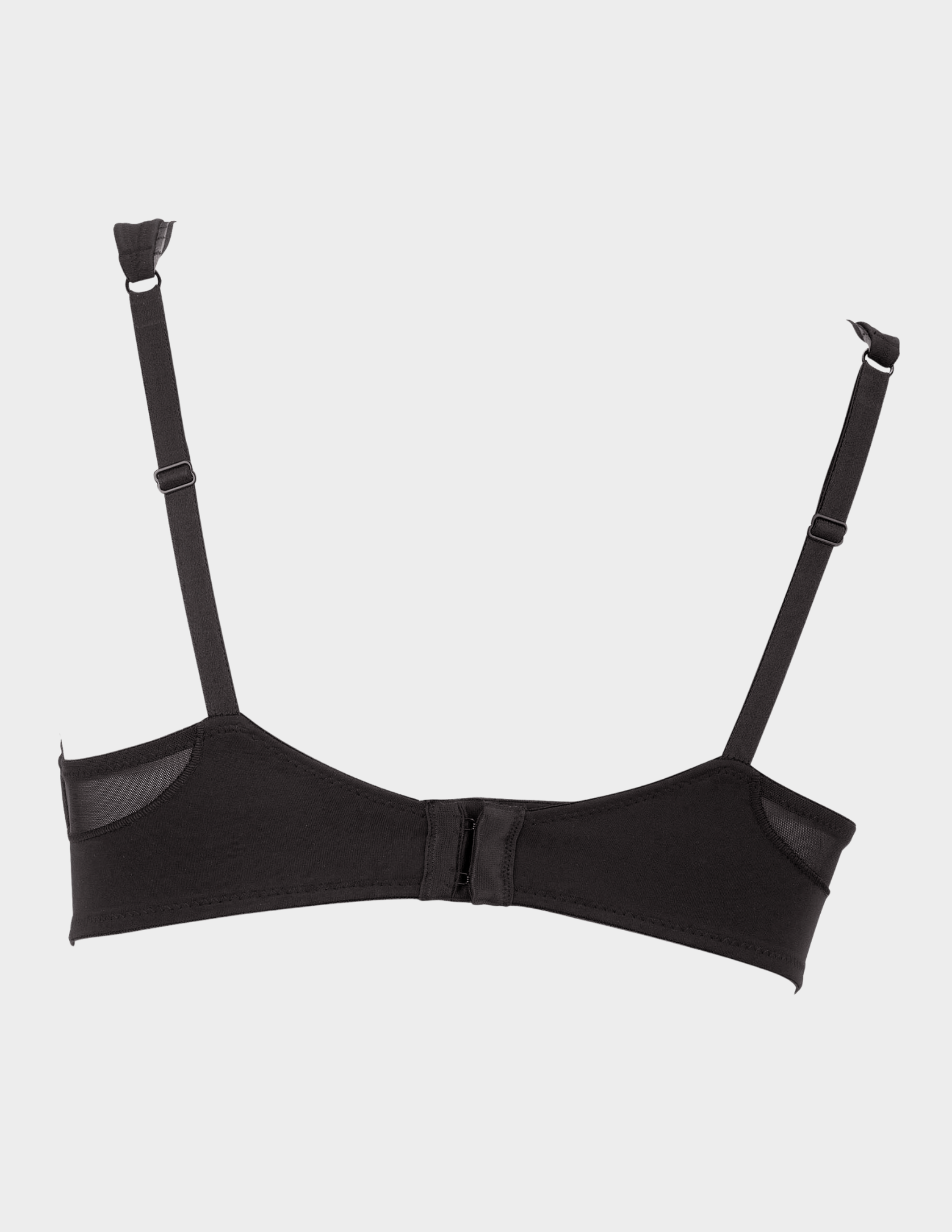 Back view of Anita Twin Firm bra in color Black