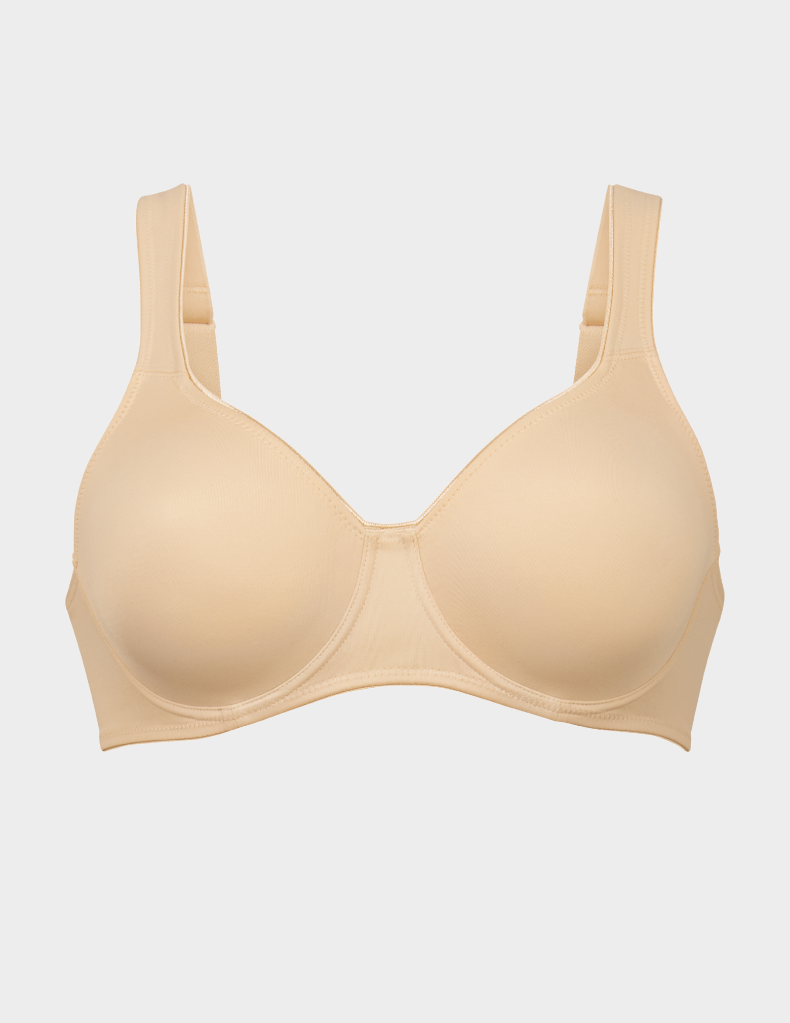 Front view of Anita Twin bra in color Desert