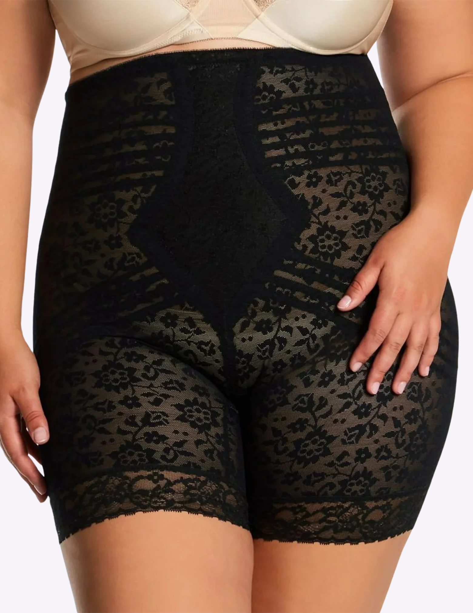 Rago 6207 High Waist Leg Shaper Extra Firm Shaping