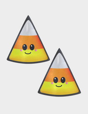 Happy Candy Corn Nipple Covers