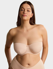 Dana Linen Molded Strapless Bra