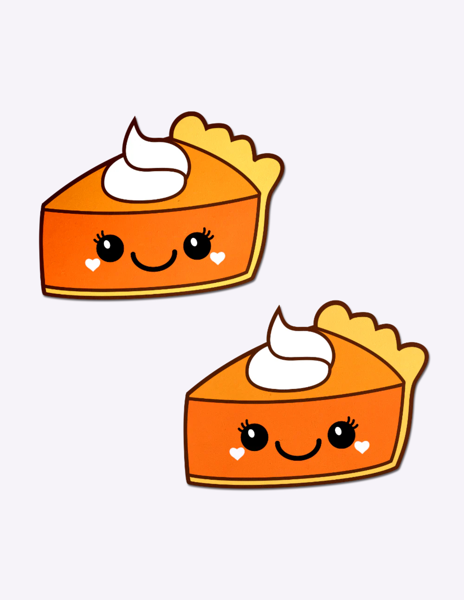 Happy Pumpkin Pie Nipple Covers