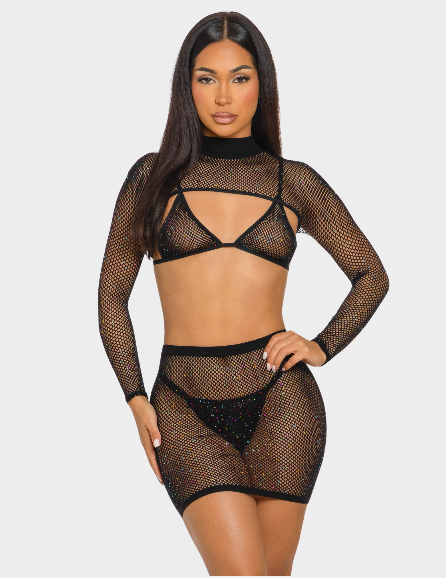 Shimmer With Me Bodystocking Set