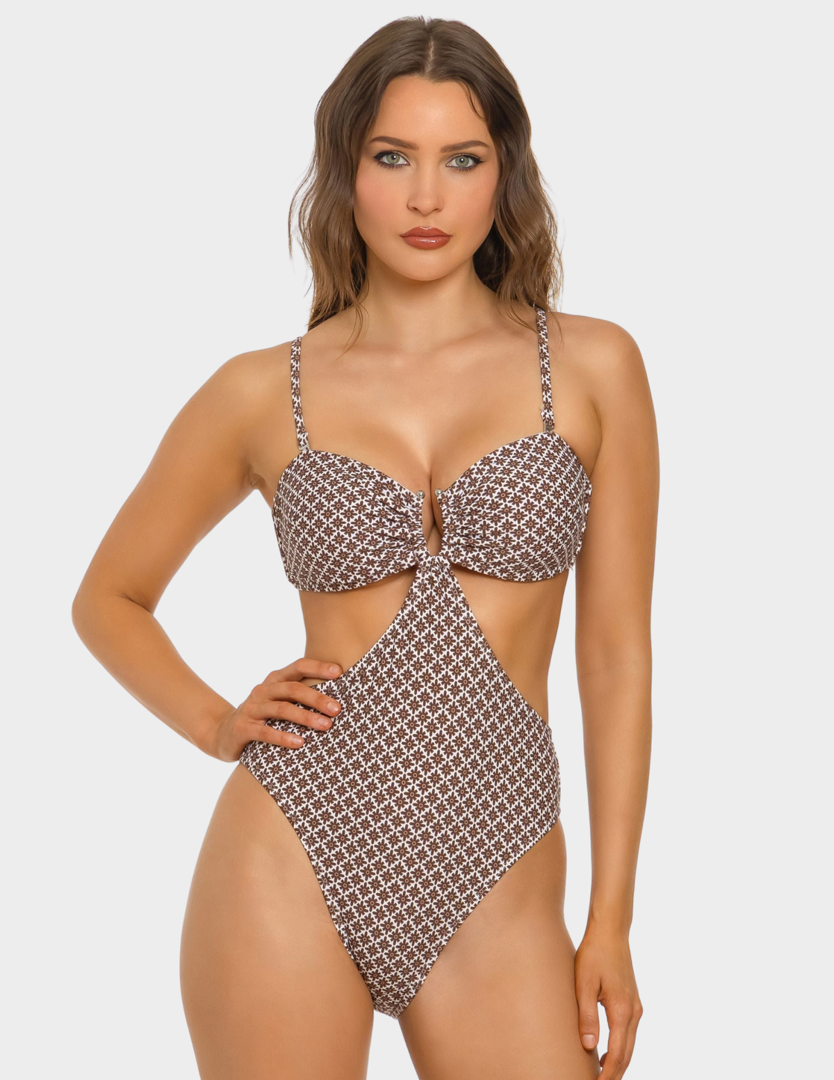 Flora Monokini Swimsuit