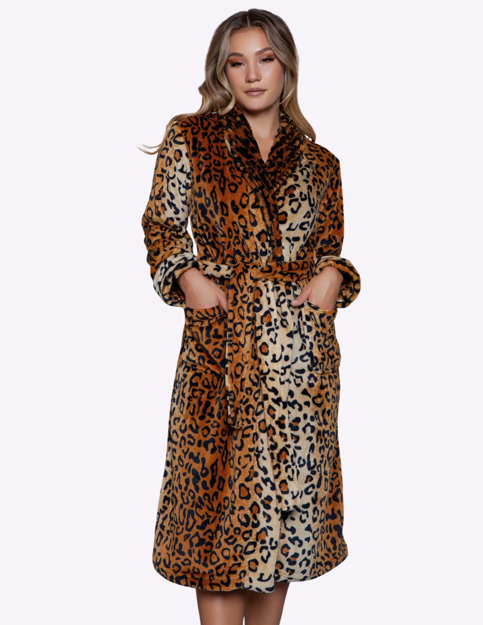 Be Wicked 2071 Leopard Robe