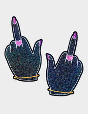 Middle Finger Nipple Covers