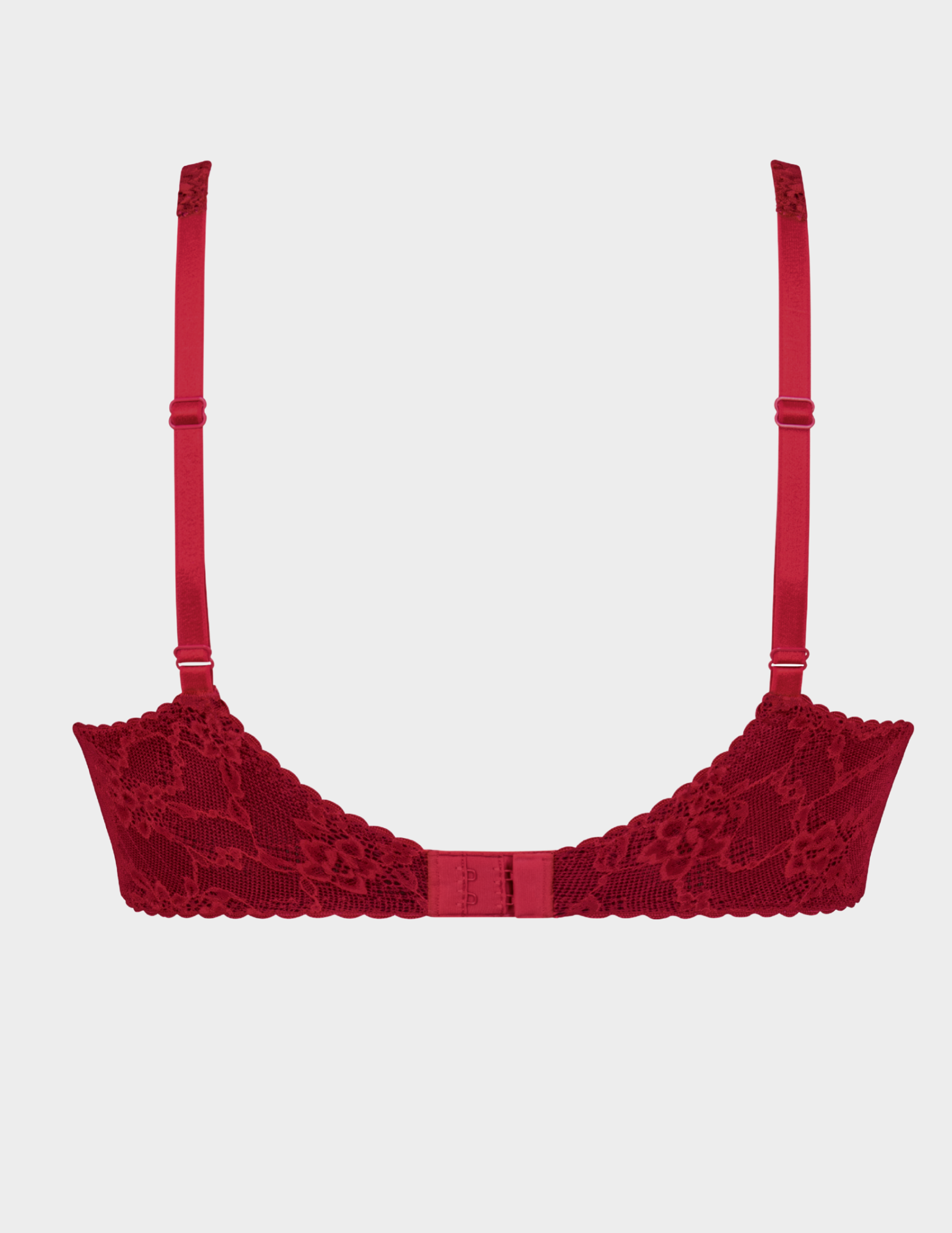 Back view of Anita Bobette bra in color Ruby