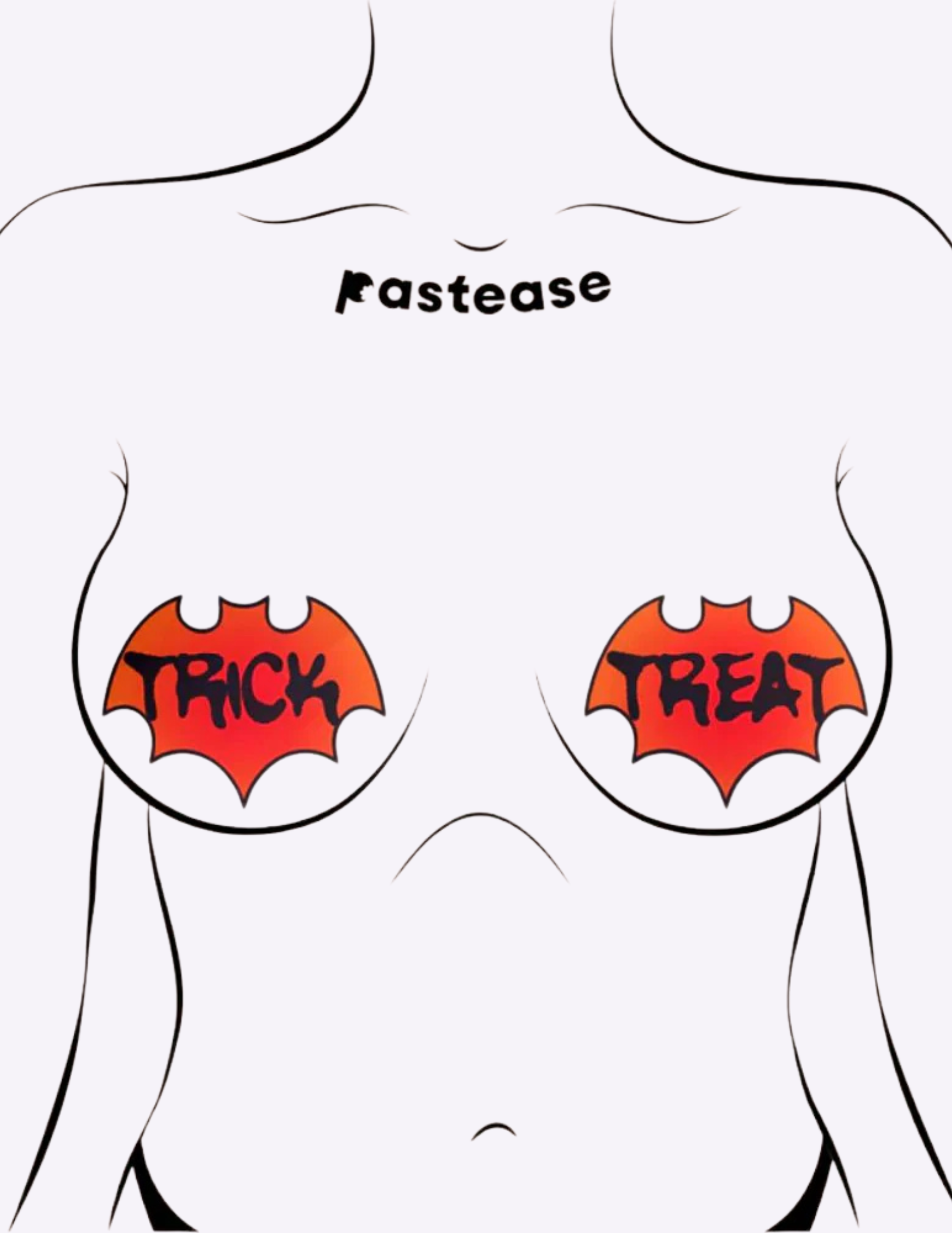 Trick or Treat Bat Nipple Covers