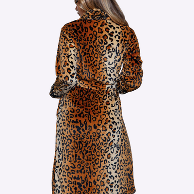 Be Wicked 2071 Leopard Robe