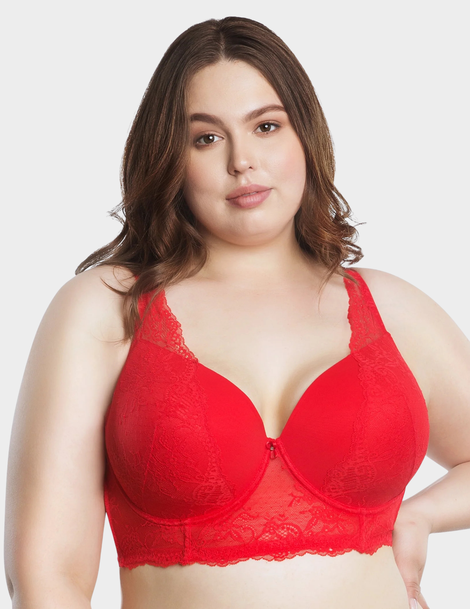 Sandrine Plunge Longline Bra