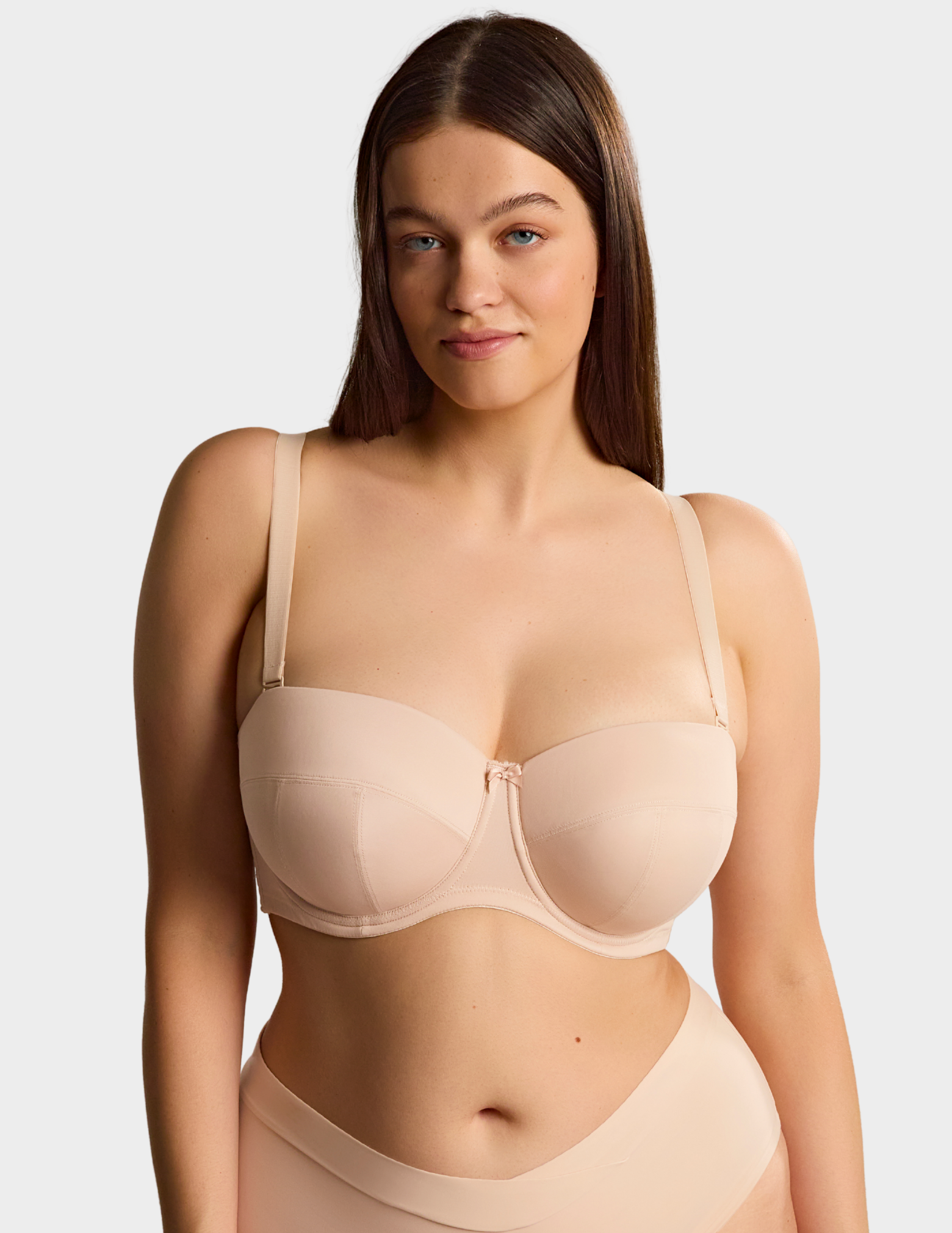 Dana Linen Molded Strapless Bra
