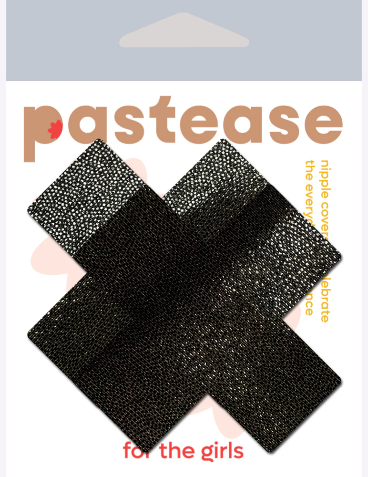 Liquid Black Cross Nipple Covers