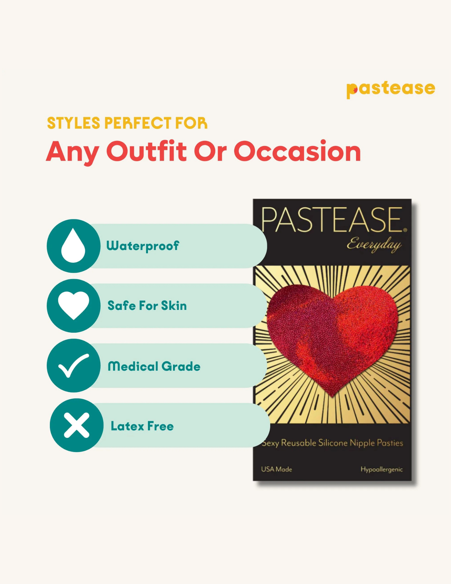 Liquid Red Nipple Covers