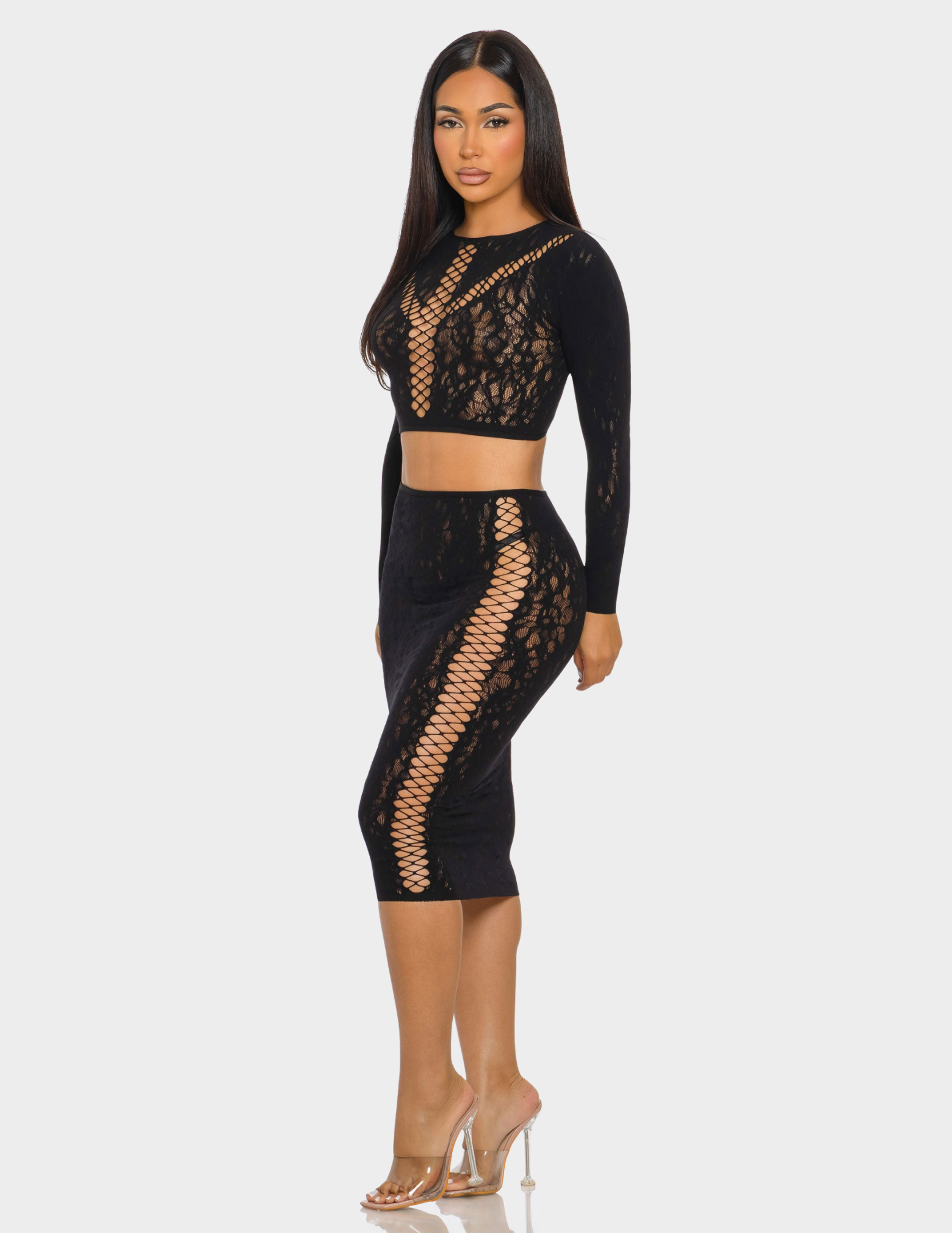 Lace Daze Bodystocking Set