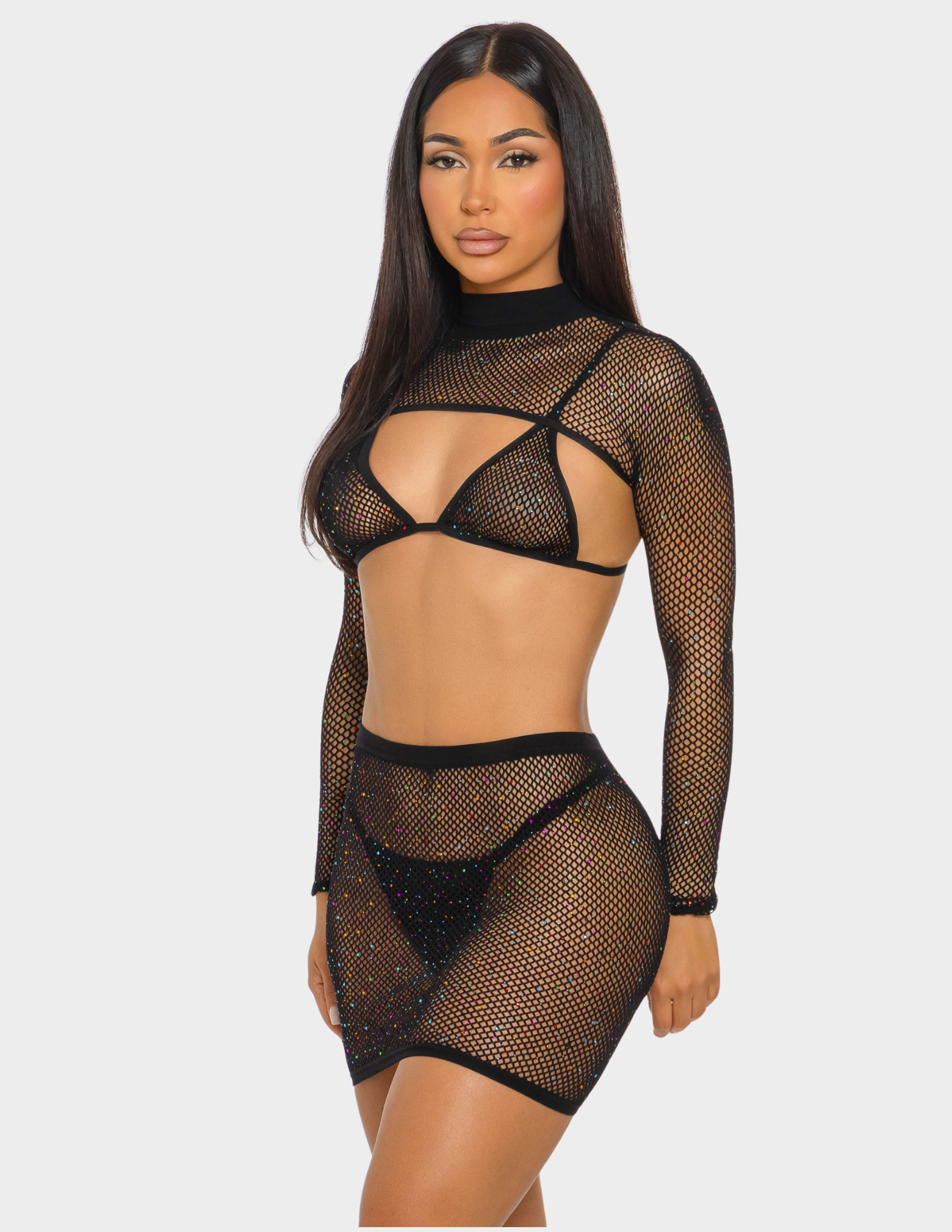 Shimmer With Me Bodystocking Set