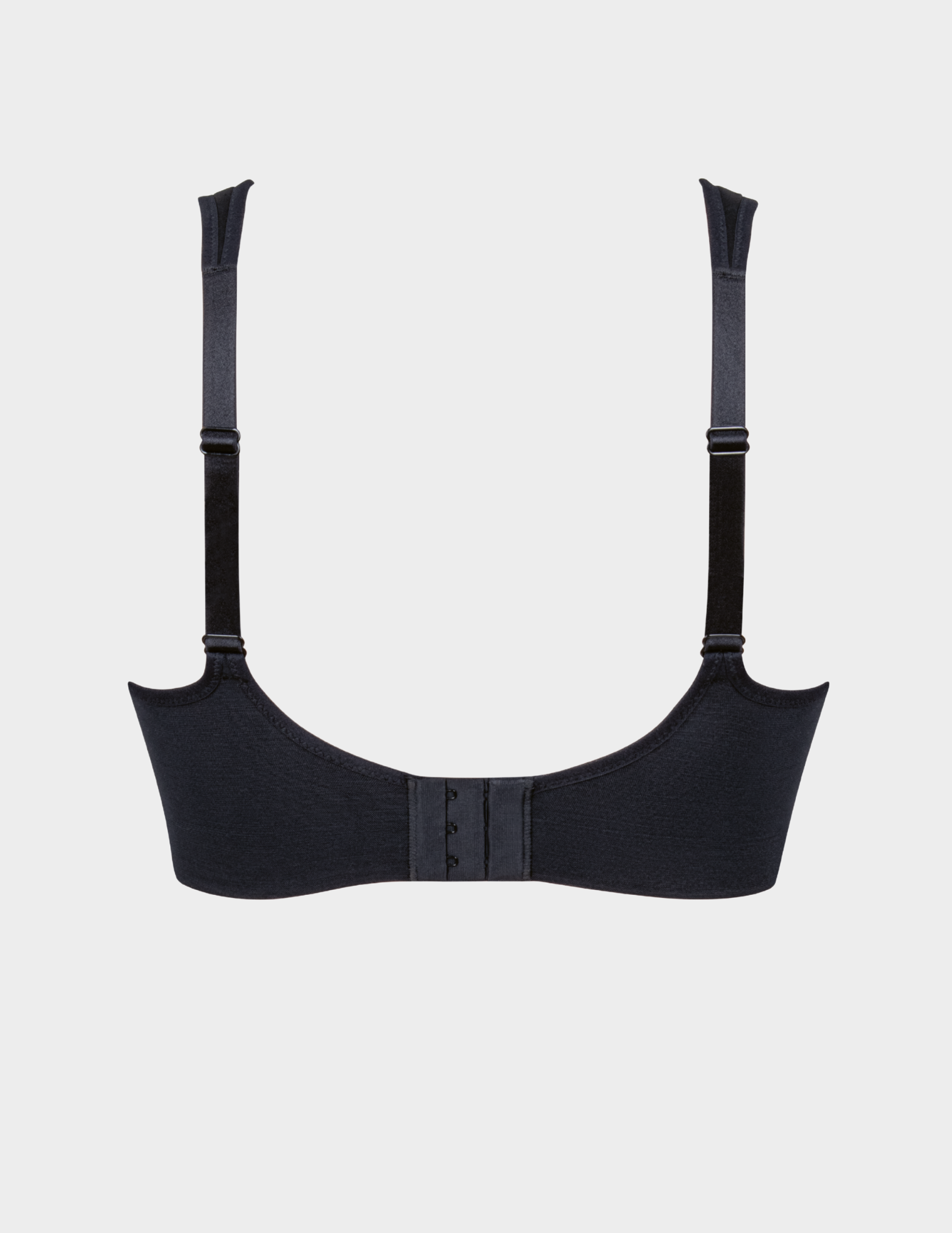Back view of Anita Eve bralette in color Black