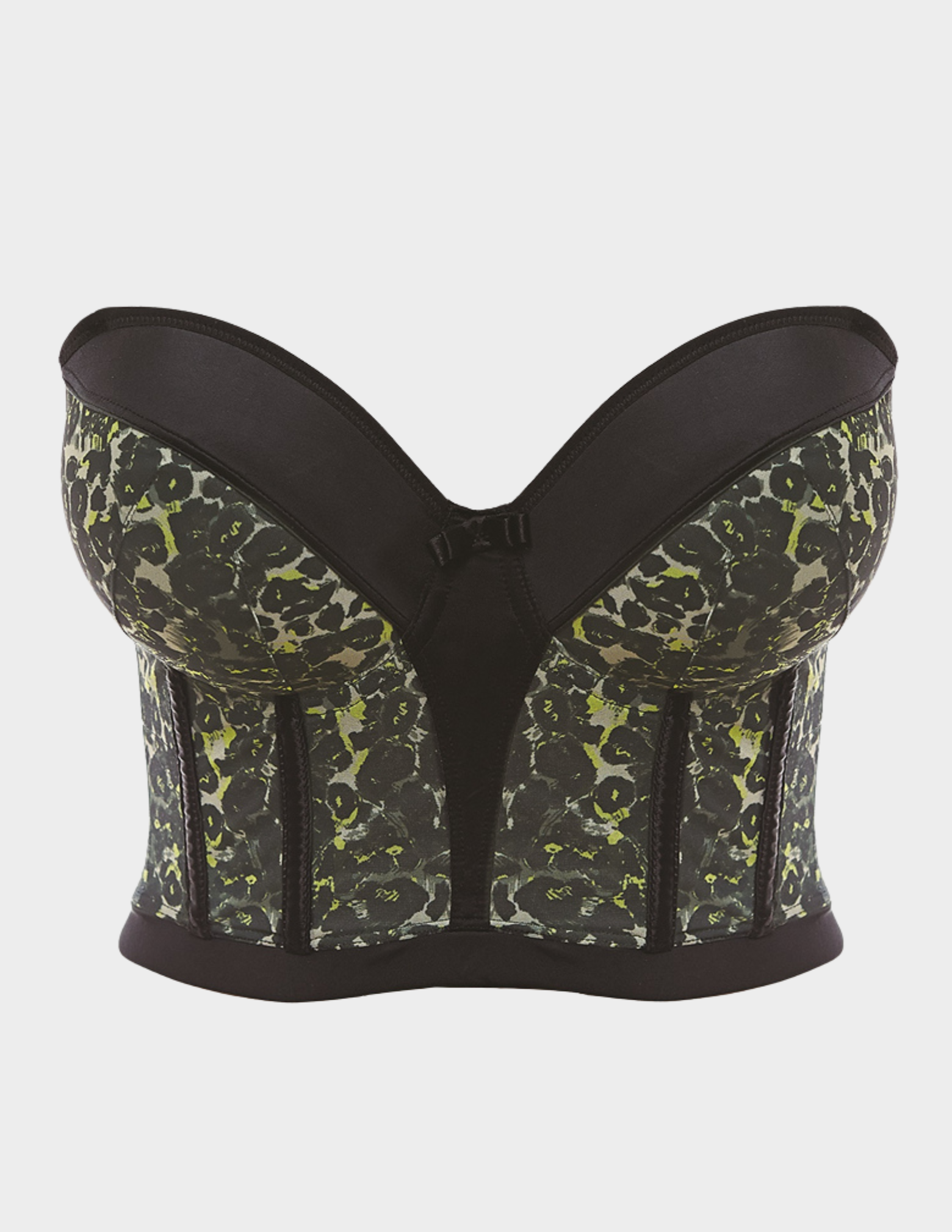 Pin Up Underwire Padded Strapless Bustier Bra