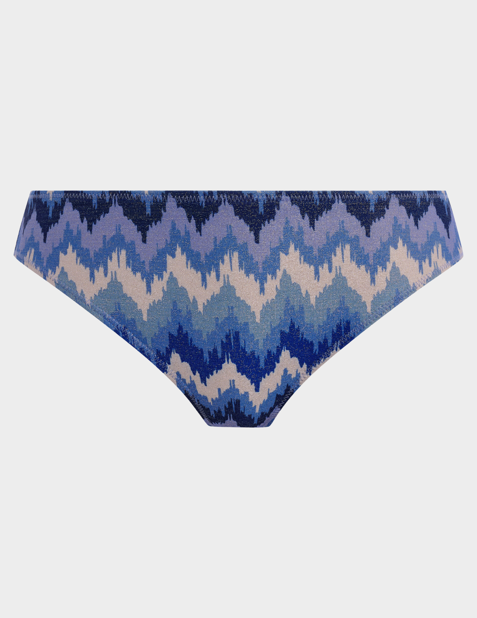 Freya Arizona Wave swim brief in Coastline on a white background