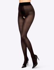 50229 Ouvert40 Crotchless Tights