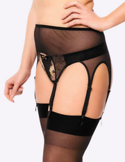 50378 Mesh Garter Belt