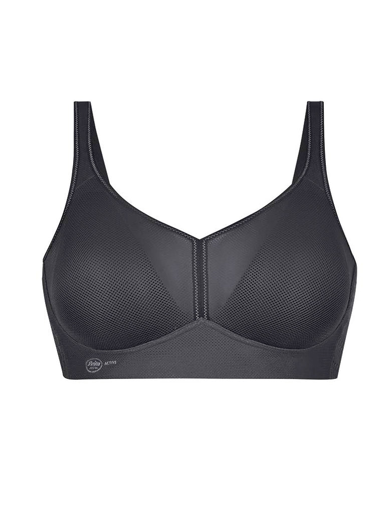 Anita 5544 Anthracite Air Control Padded Maximum Support cutout front