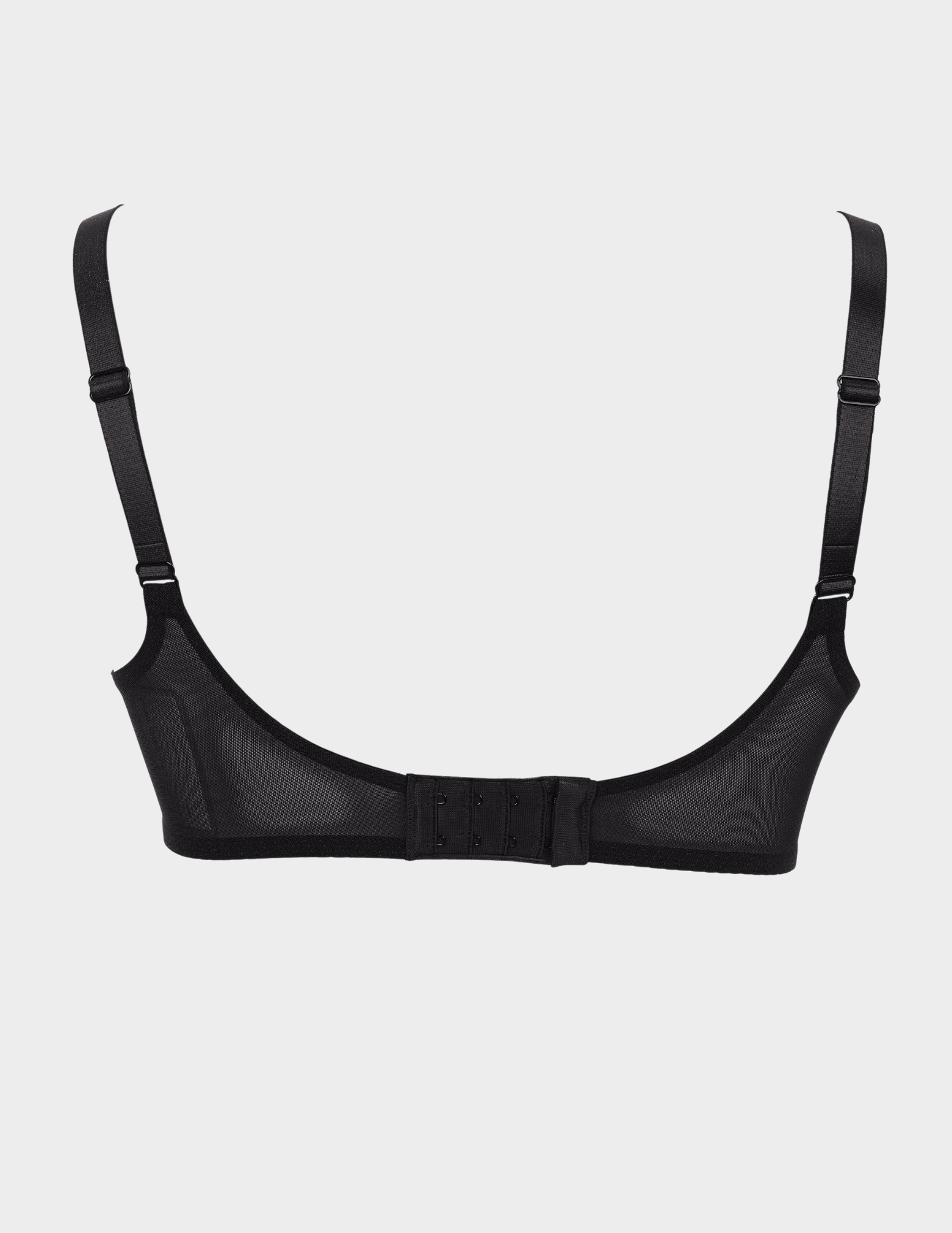 Back view of Anita Fleur nursing bra in color Black