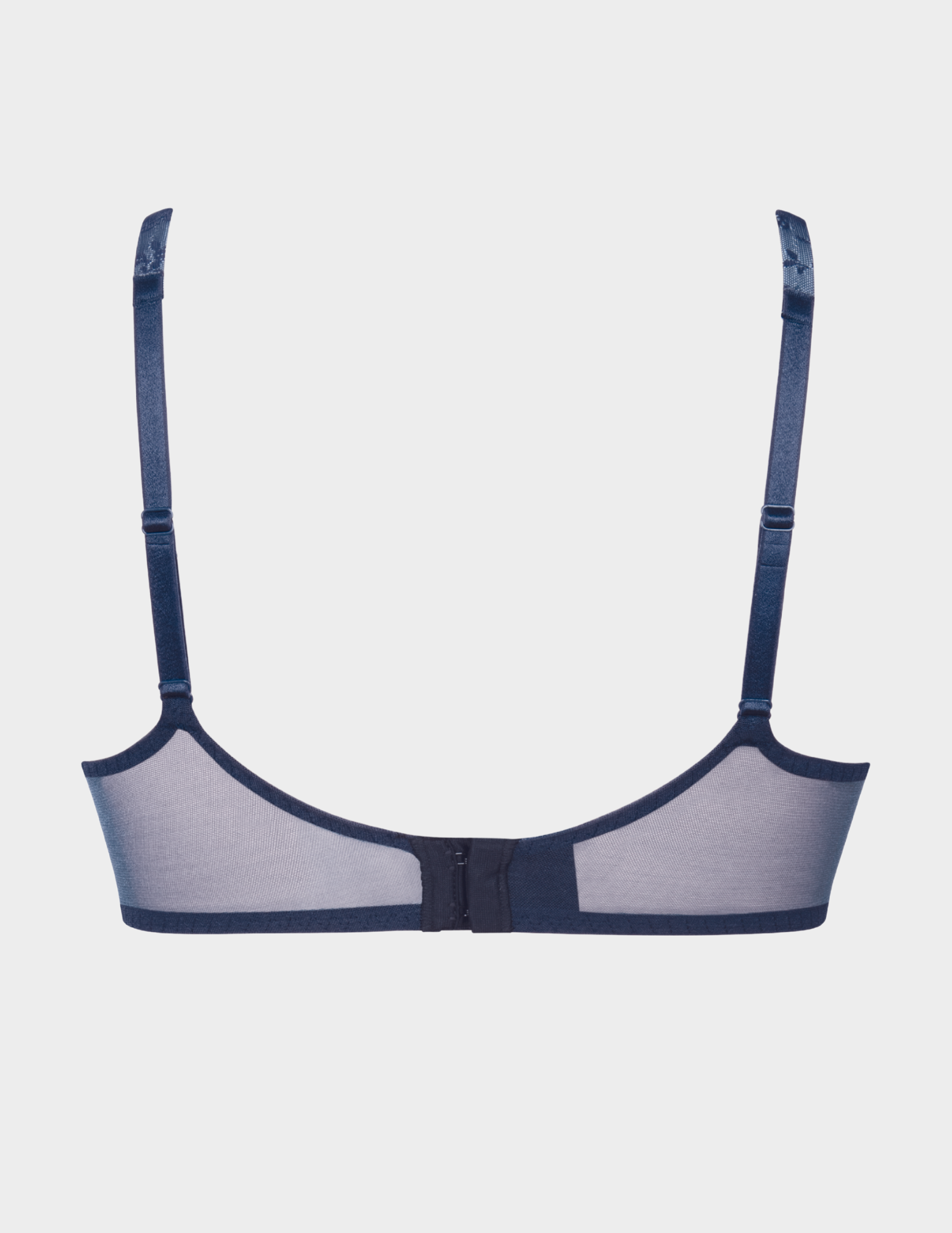 Back view of Anita Fleur bra in color Maritime Blue
