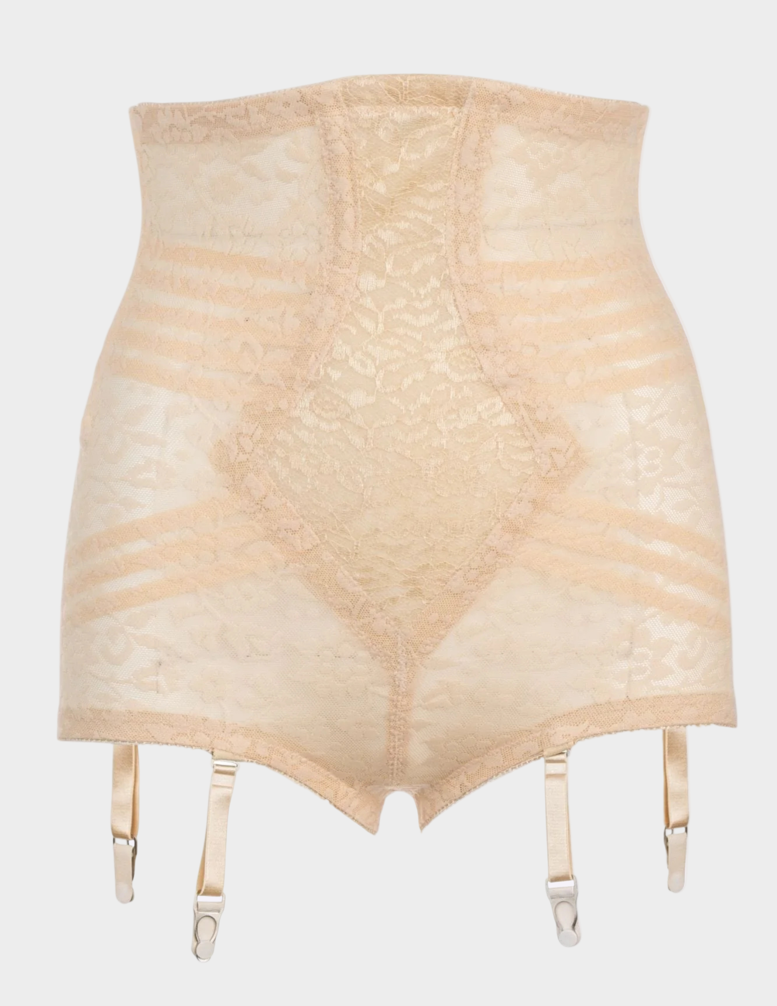 Beige Rago High Waist Shaping Panty on a white background