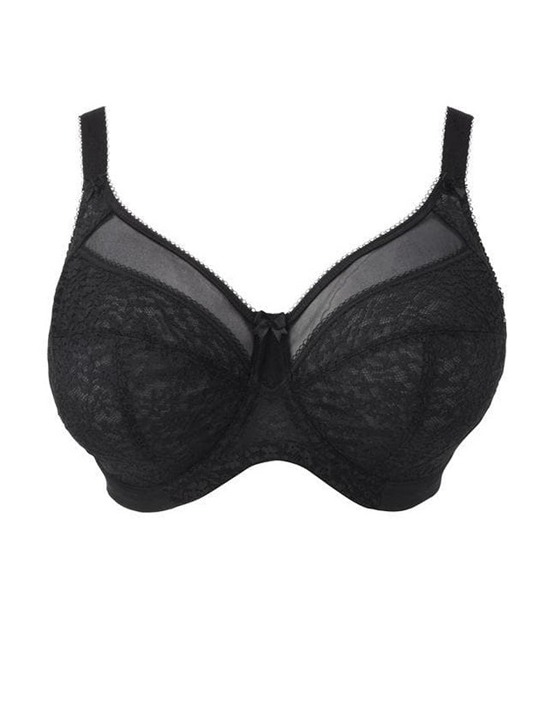 Goddess Adelaide GD6660 Black Banded Underwire Bra cutout