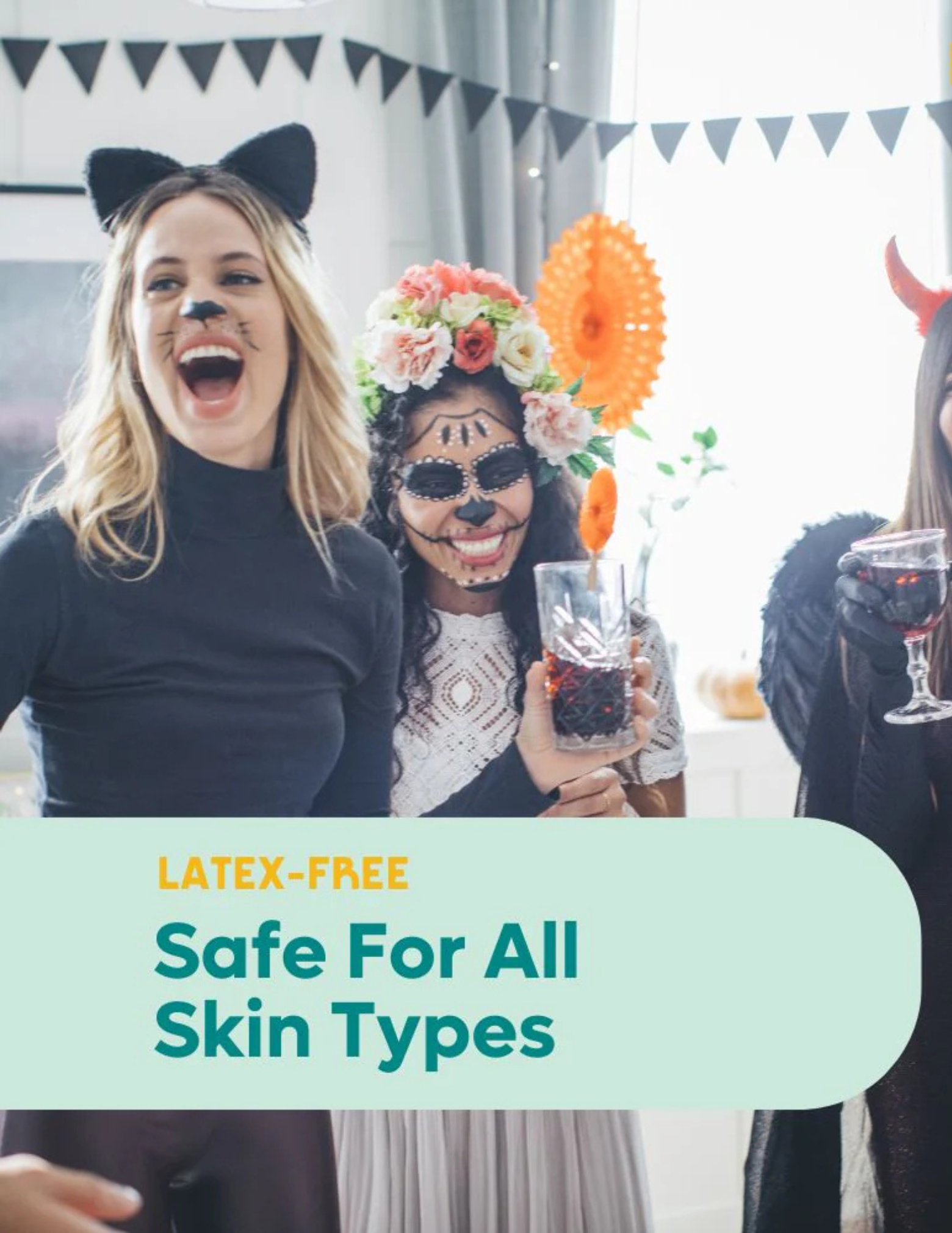 Happy Candy Corn Nipple Covers