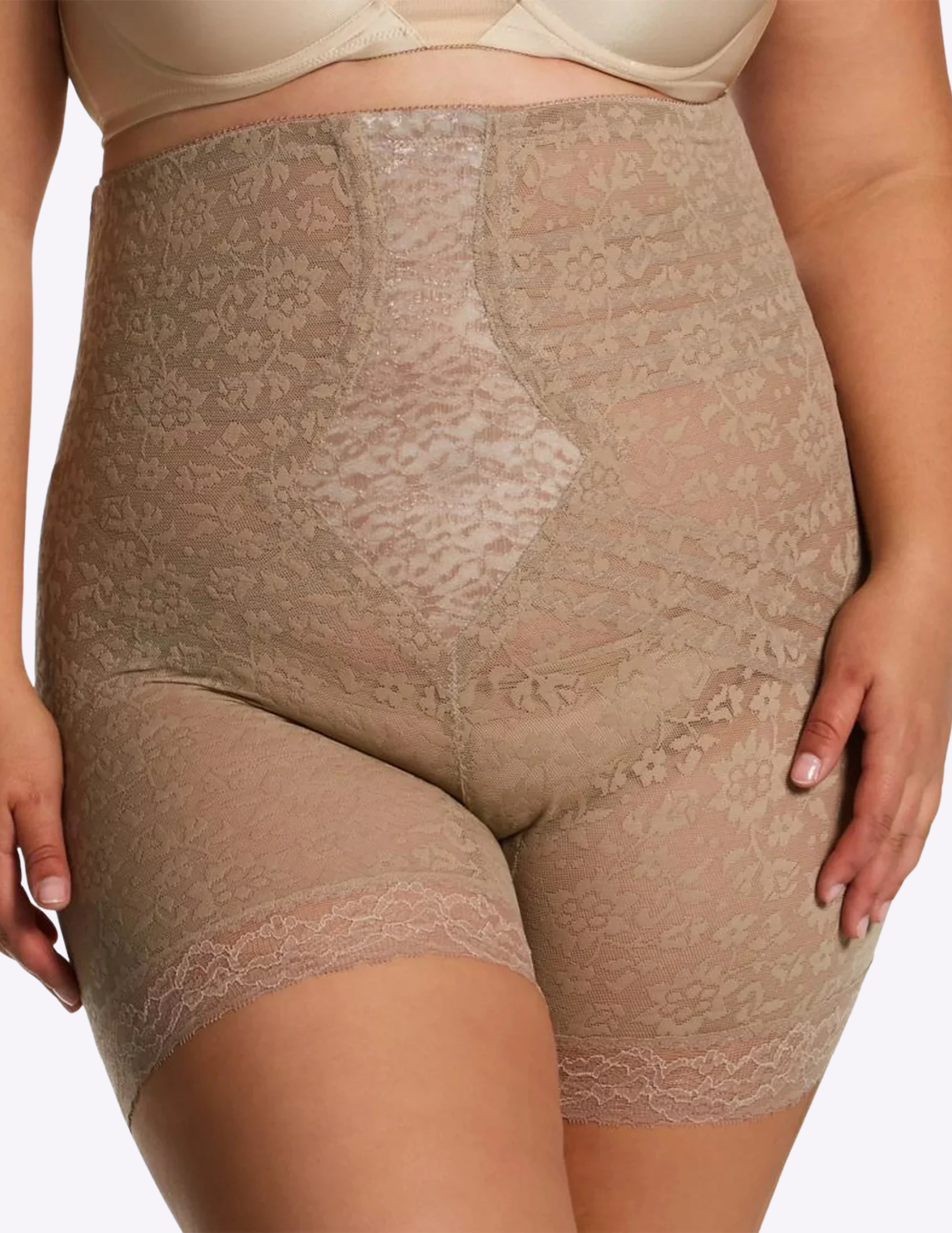 Rago 6207 High Waist Leg Shaper Extra Firm Shaping