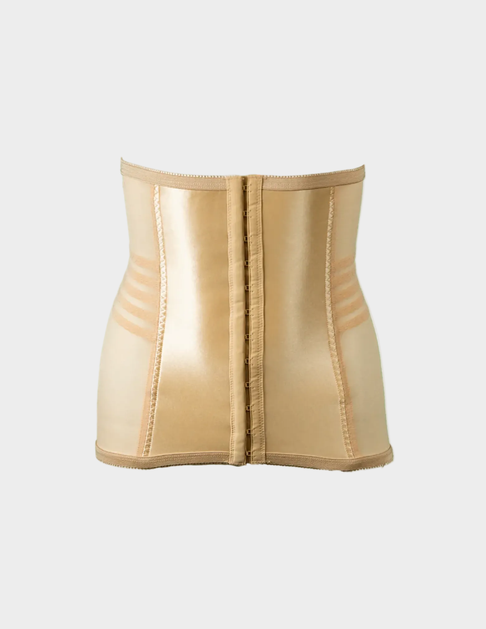 RAGO Style 821 waist cincher in Beige on a white background