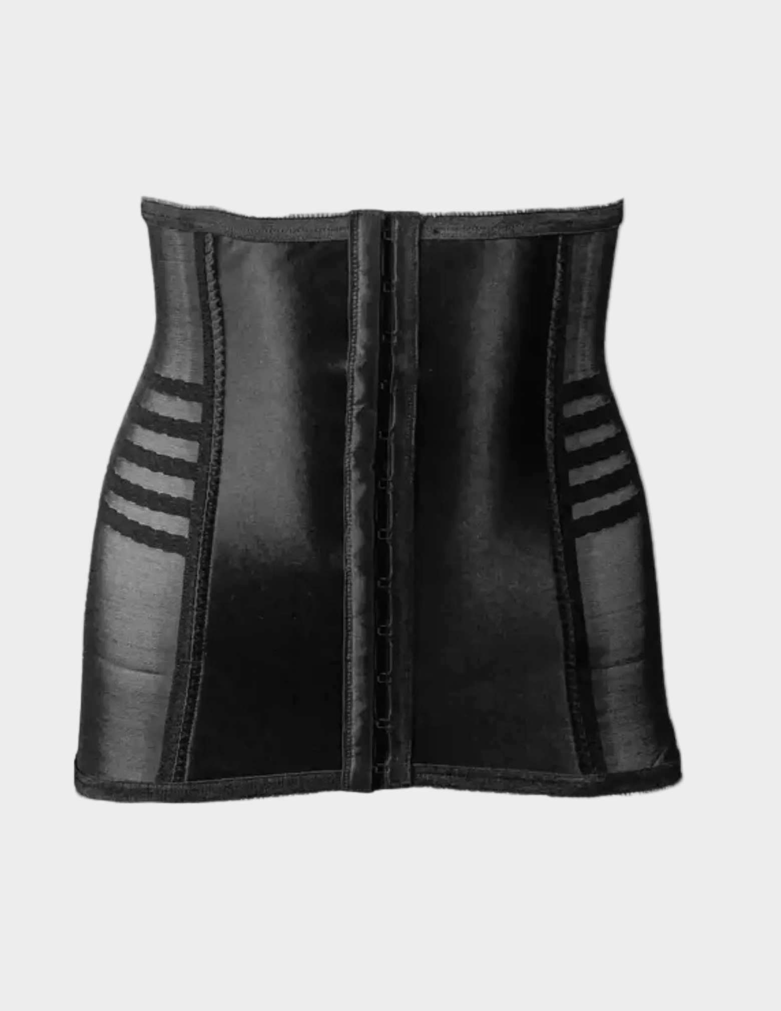 RAGO Style 821 waist cincher in black on a white background