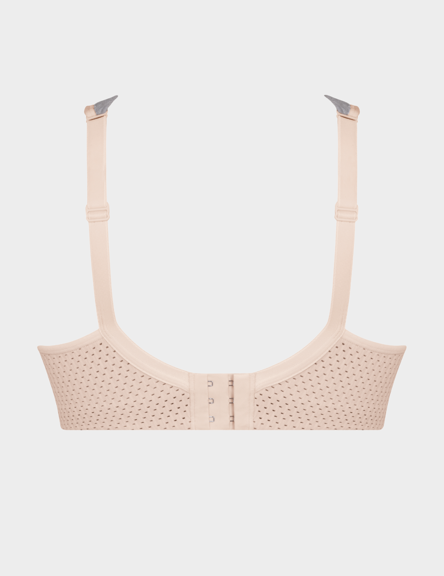 Back view of Anita PanAlp Wool sports bra in color Smart Rose