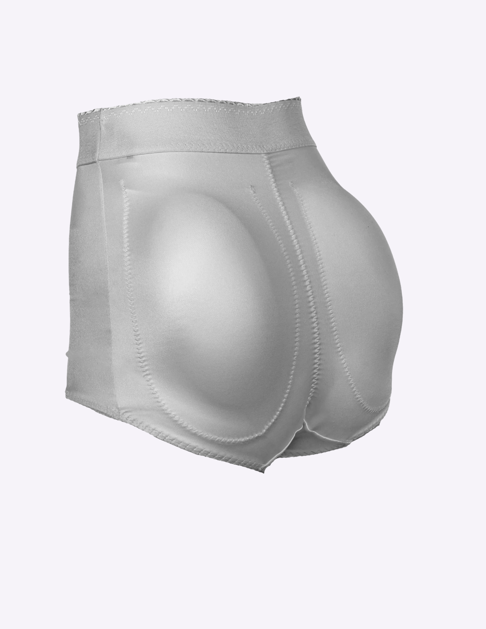 back view of white Rago 915 padded panty on a white background