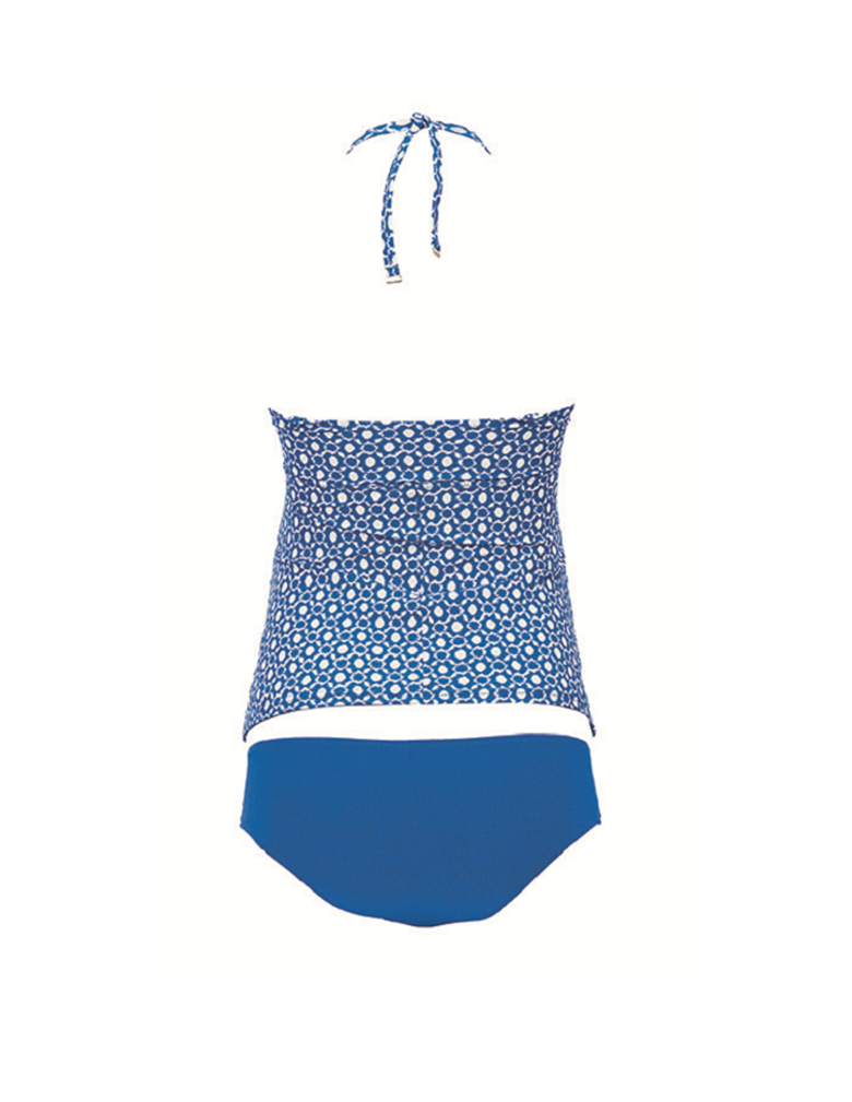 Anita Treasure Island 9676 Cornflower Blue Maternity Tankini