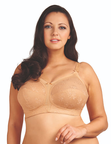 Goddess Alice GD6040 Nude Wire Free Soft Cup Bra front view 1