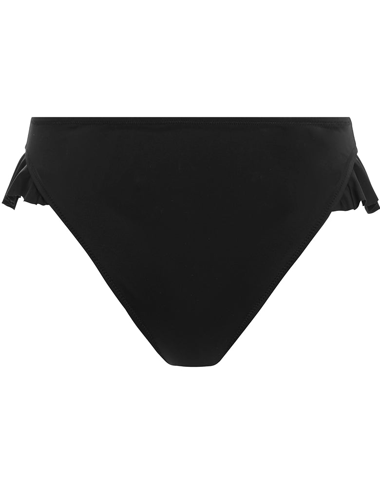 Elomi Swim Plain Sailing Underwired Plunge Bikini Top - Black