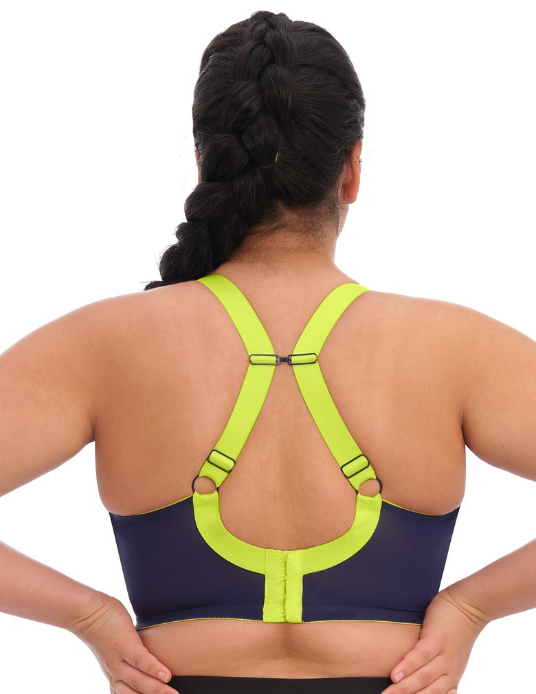 Elomi Energise EL8041 Navy Underwire Sports JHook Bra 38G
