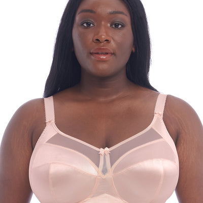 Goddess GD6093 Pearl Blush Banded Wire Free Bra front view