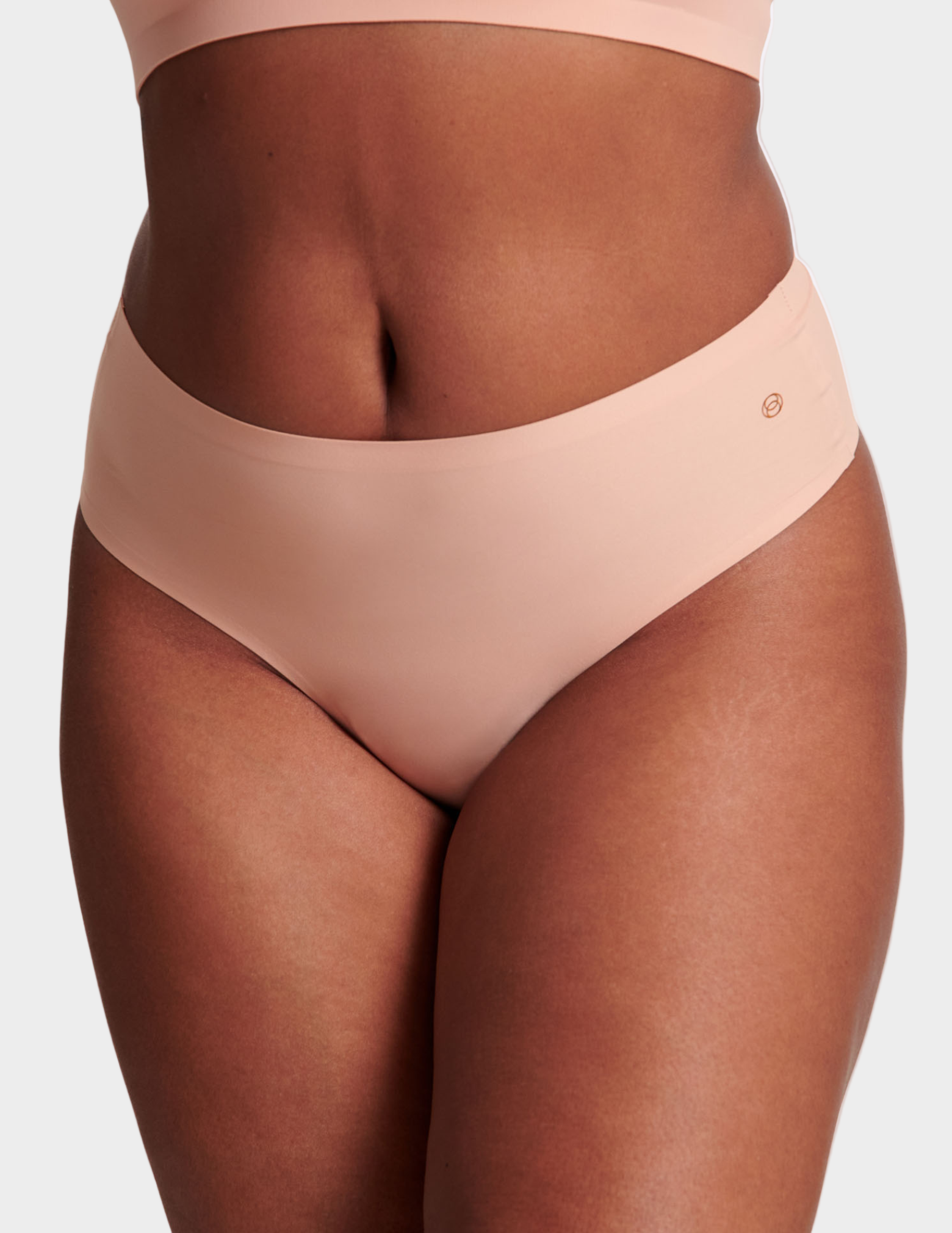 Seamless High-Waisted Thong