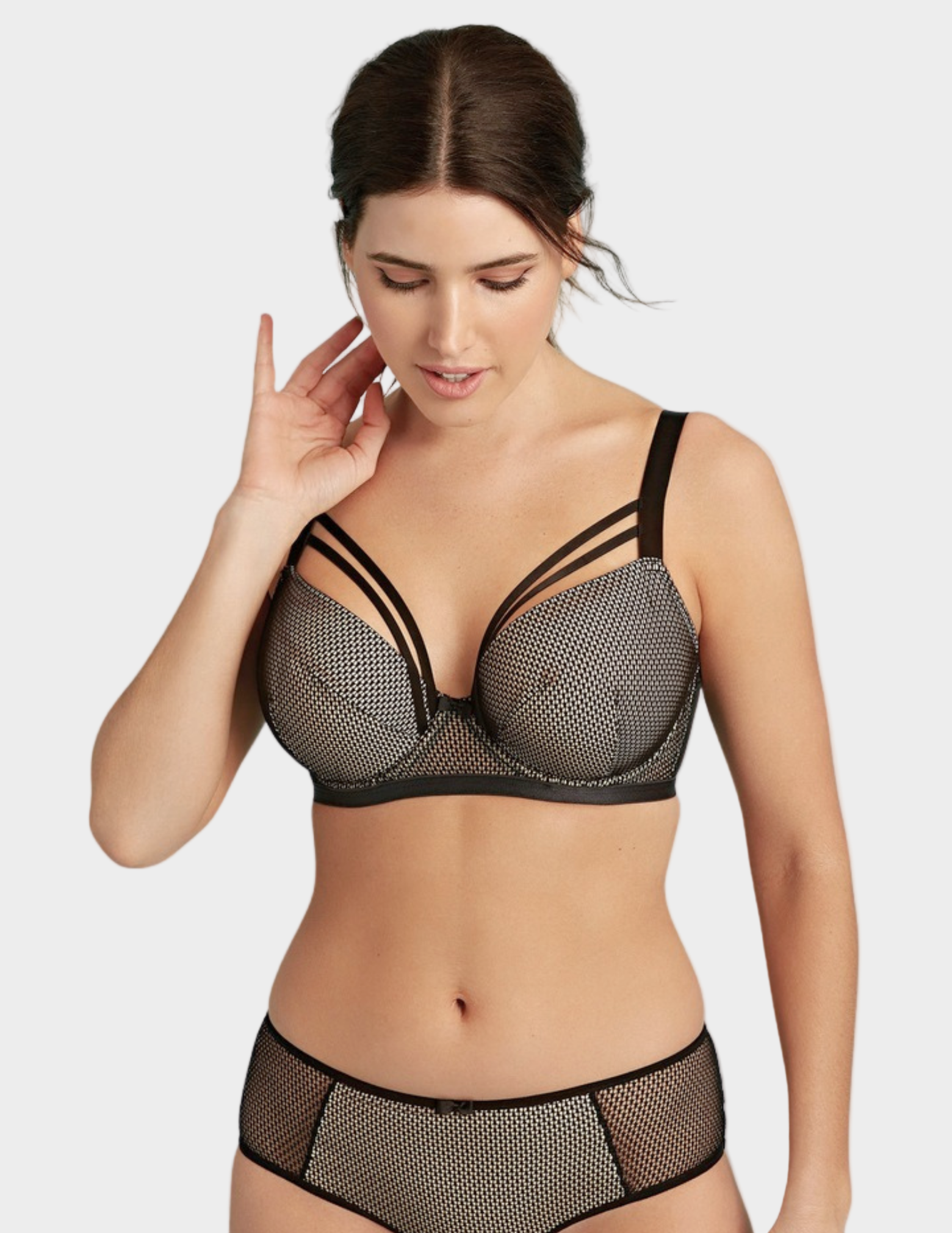 Jinx Molded Plunge Strappy Bra